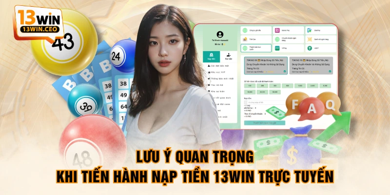 Hướng Dẫn 4 Cách Nạp Tiền 13WIN Cơ Bản Nhanh Chóng Nhất - ovixo.vip
