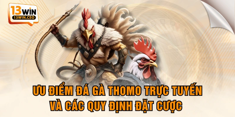 Ưu Điểm Đá Gà Thomo Trực Tuyến Và Các Quy Định Đặt Cược - ovixo.vip