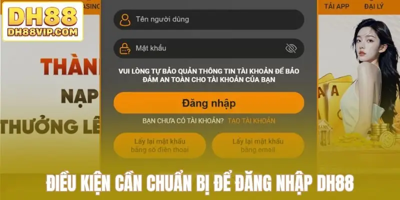 Đăng nhập DH88 - Hướng Dẫn Thực Hiện AN Toàn,Nhanh Chóng - ovixo.vip