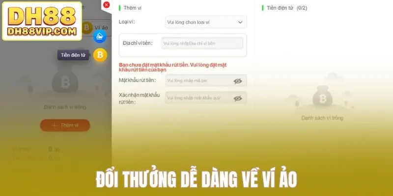 Quy Trình Rút Tiền DH88 - Nhanh Chóng Và An Toàn - ovixo.vip