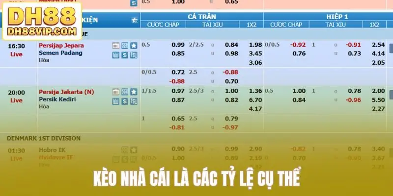 Giải Mã Kèo Nhà Cái DH88 - Cách Đọc Kèo Chuẩn Nhà Cái - ovixo.vip