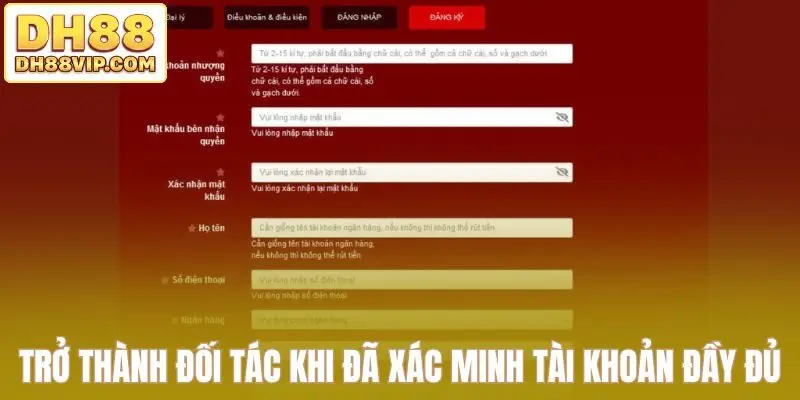 Hợp Tác Đại Lý DH88 - Nhận Hoa Hồng Hấp Dẫn Lên Tới 30% - ovixo.vip